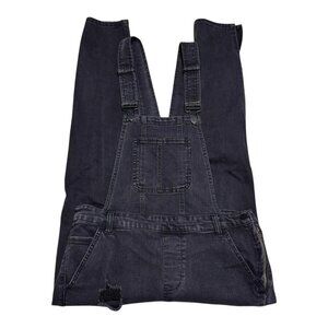 Dollhouse Black Cotton Blend Straight Leg‎ Overalls Women’s 13 33x27.5